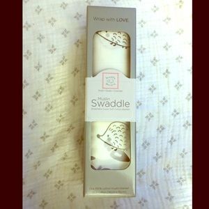 NIB Hedgehog Muslin Swaddle